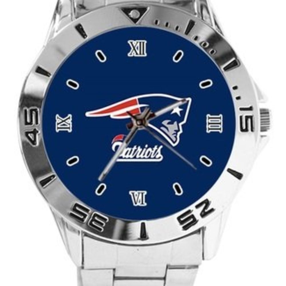 New England Patriots NFL Watch Stainless Steel